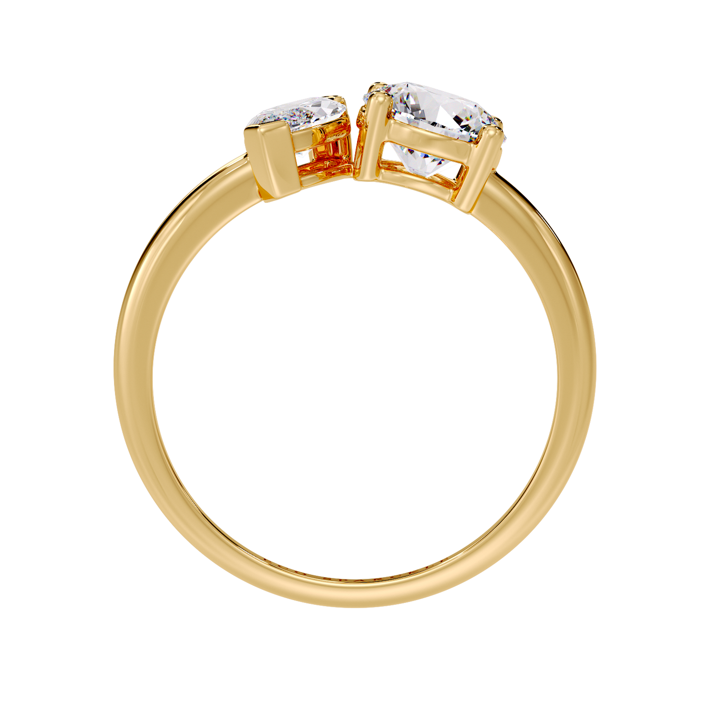 ROUND AND MARQUISE RING