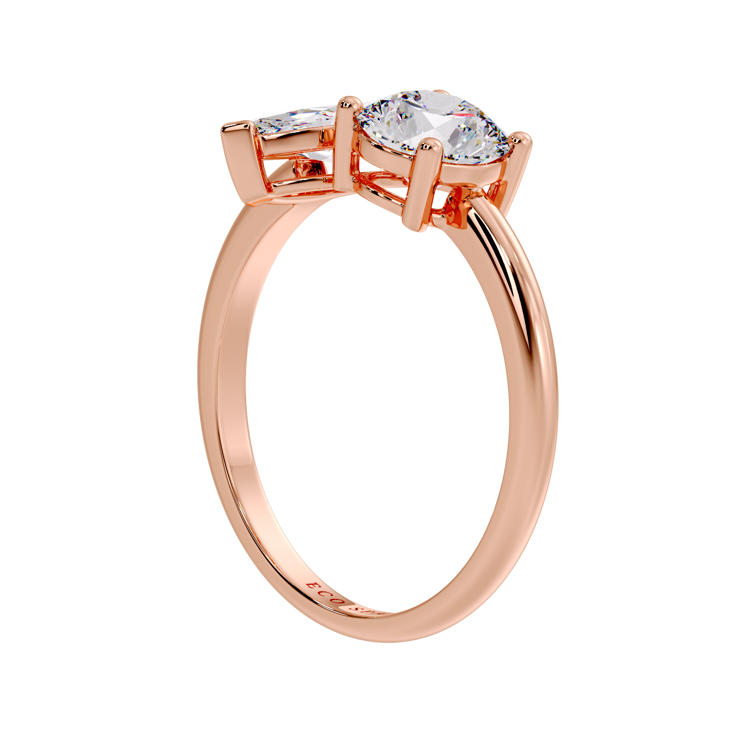 ROUND AND MARQUISE RING