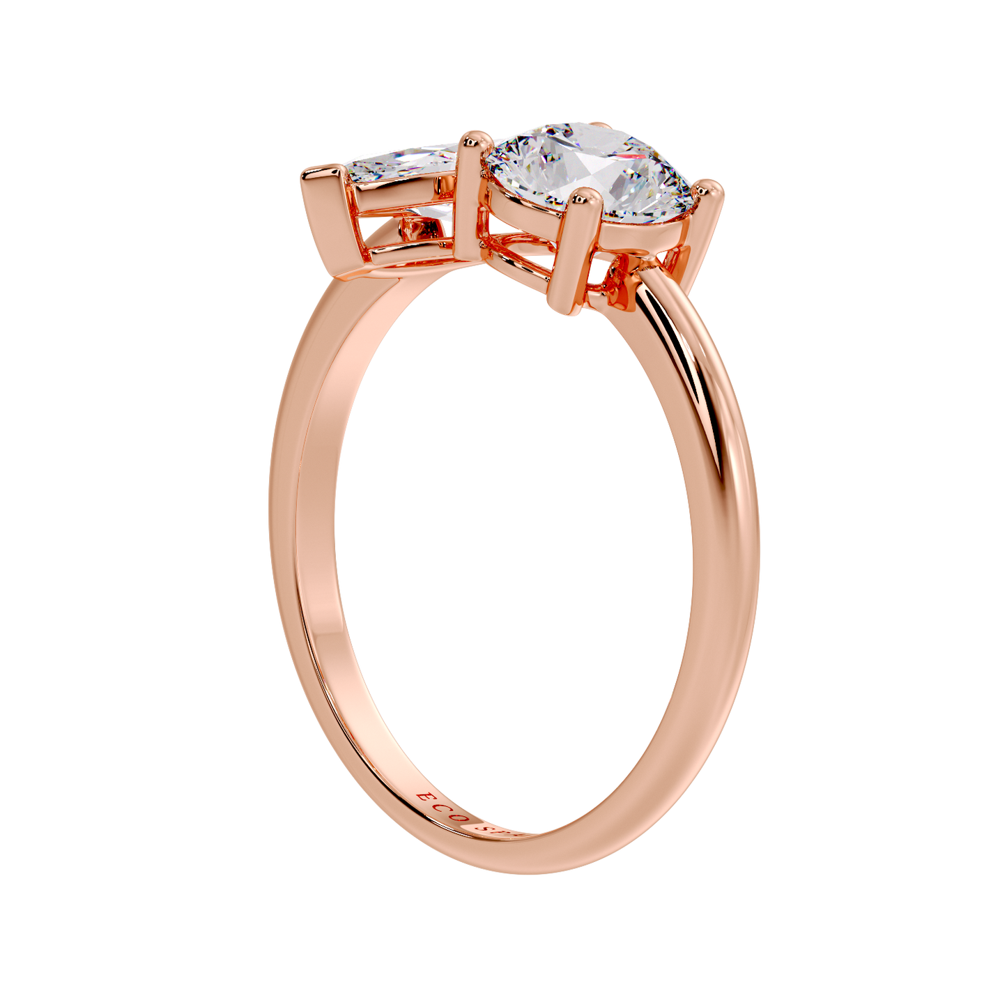 ROUND AND MARQUISE RING