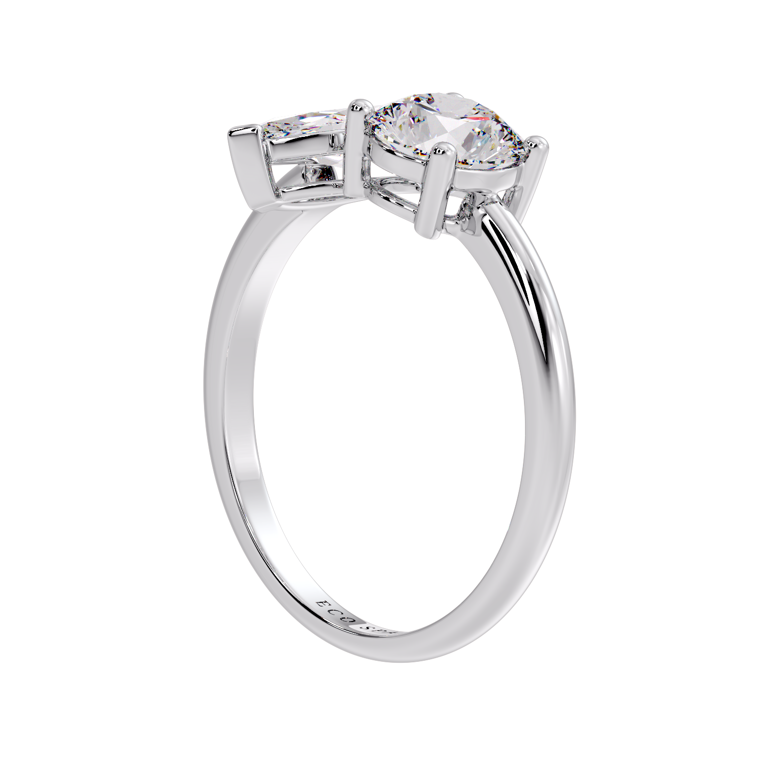 ROUND AND MARQUISE RING