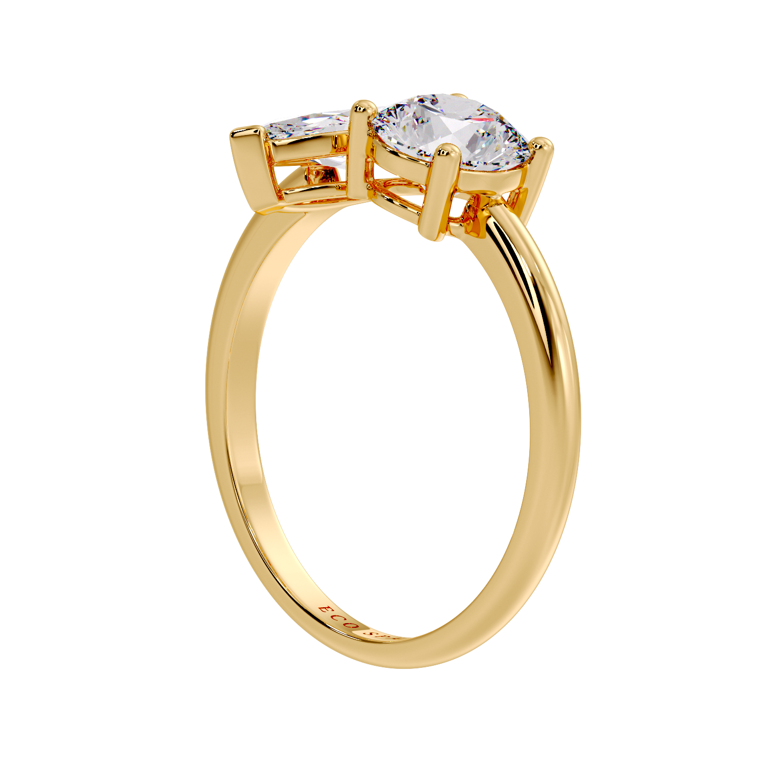 ROUND AND MARQUISE RING