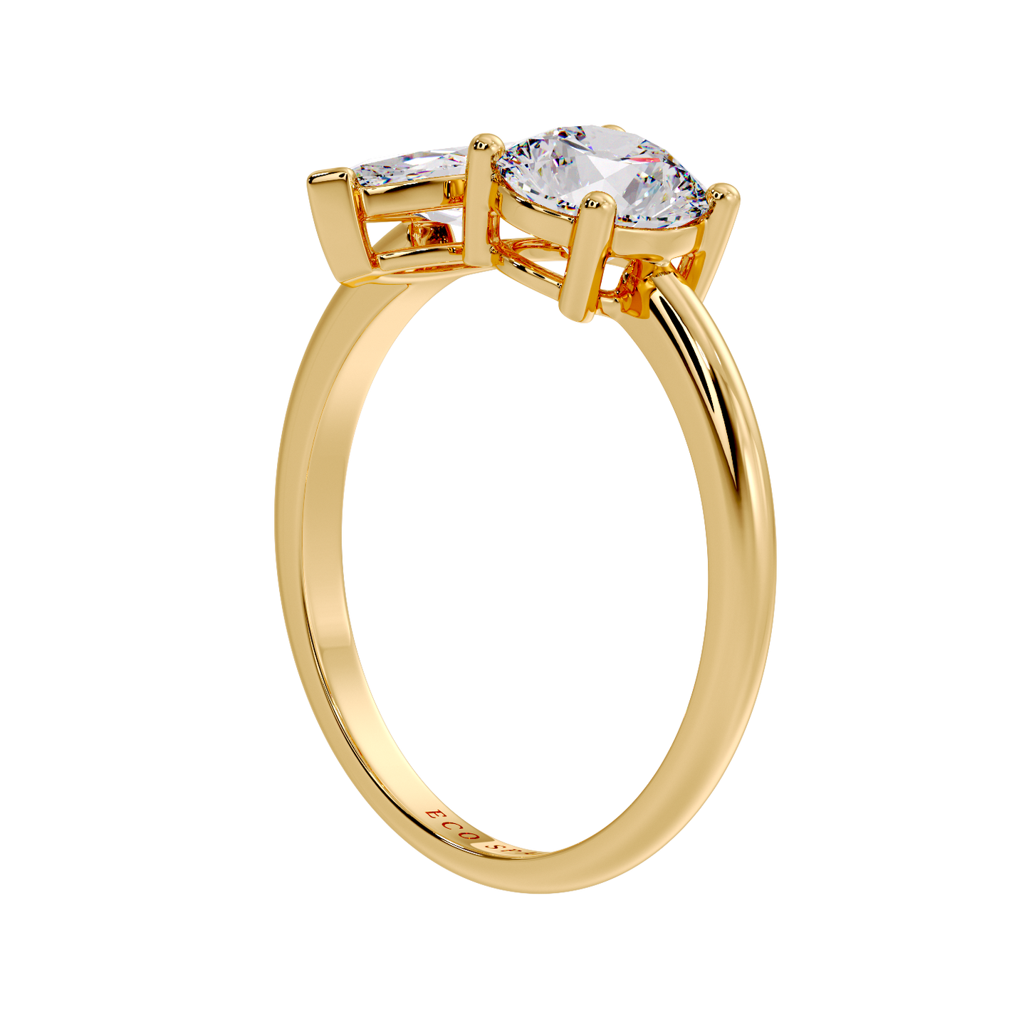 ROUND AND MARQUISE RING