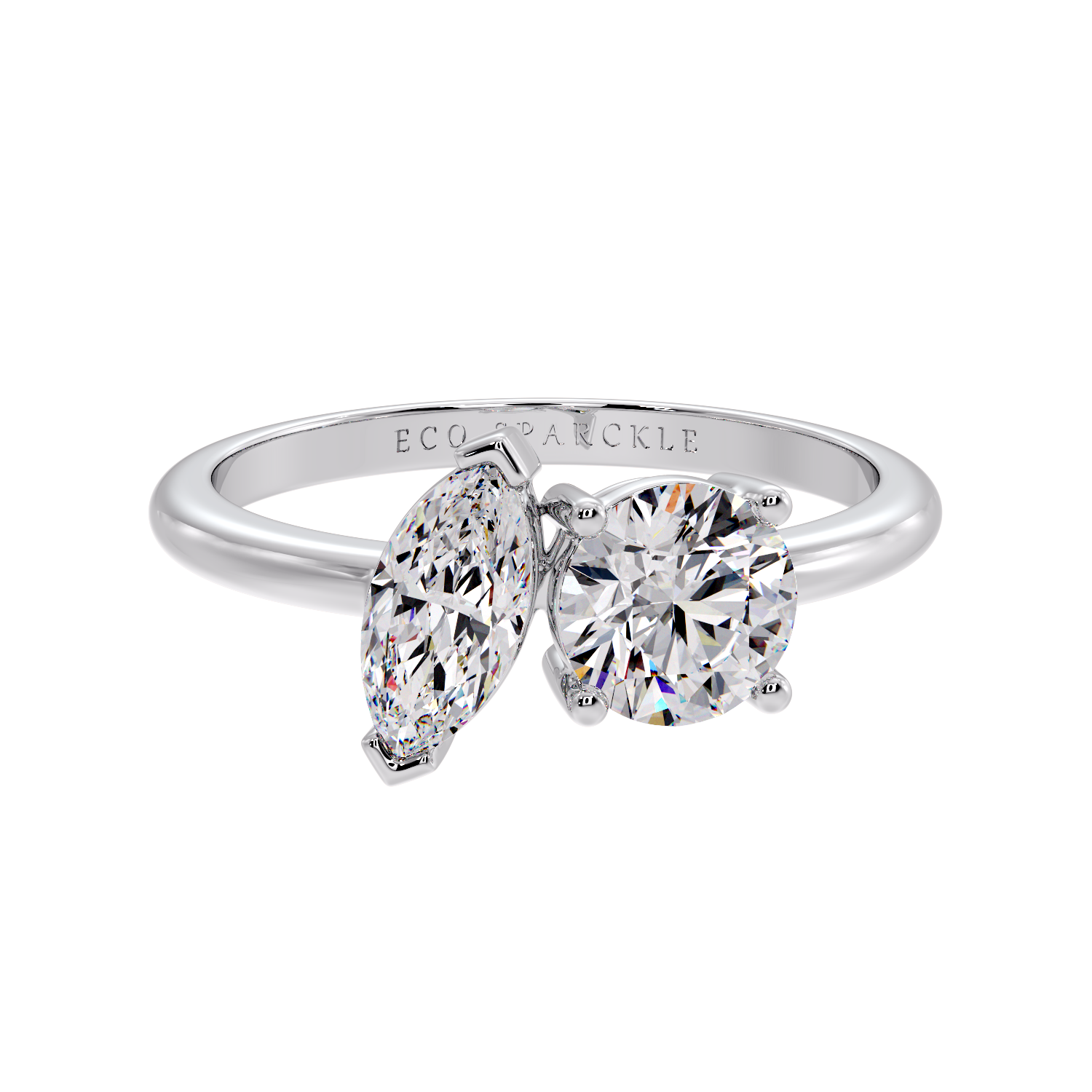 ROUND AND MARQUISE RING