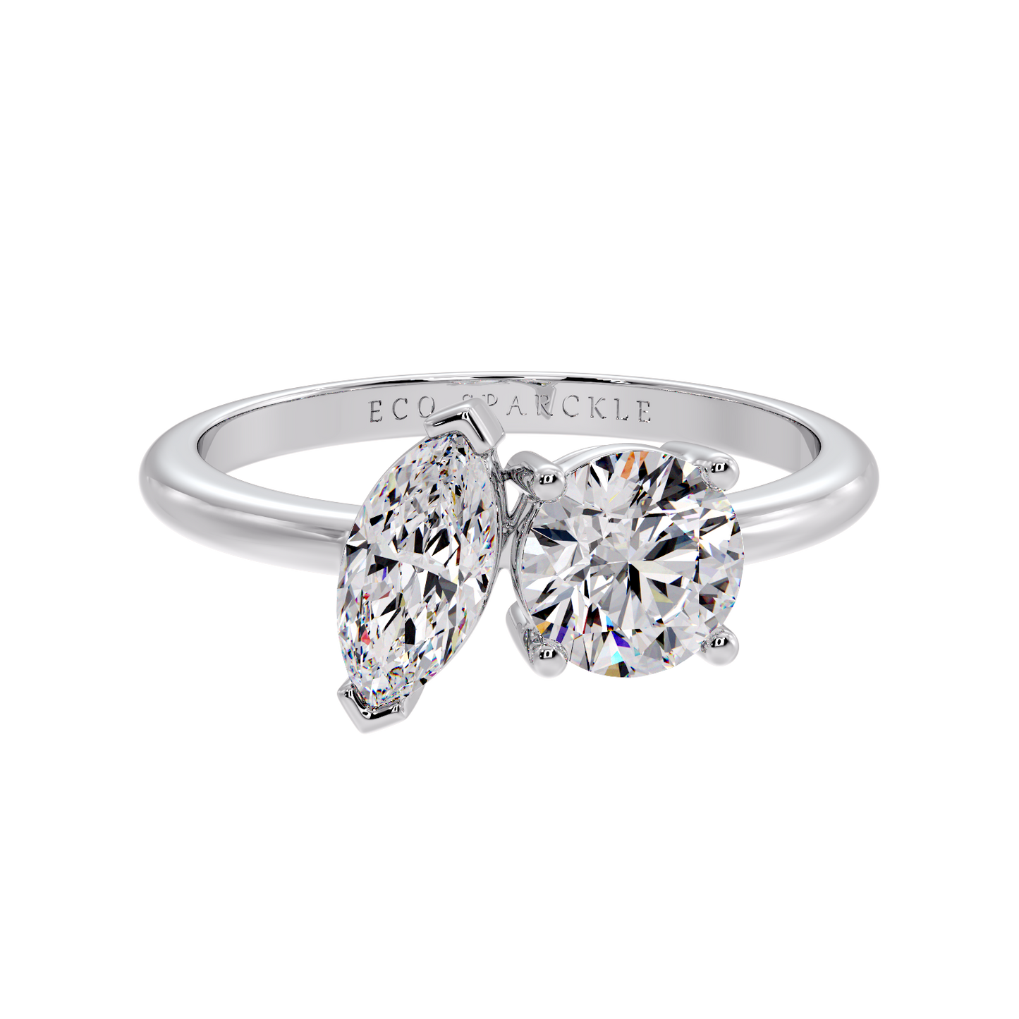 ROUND AND MARQUISE RING