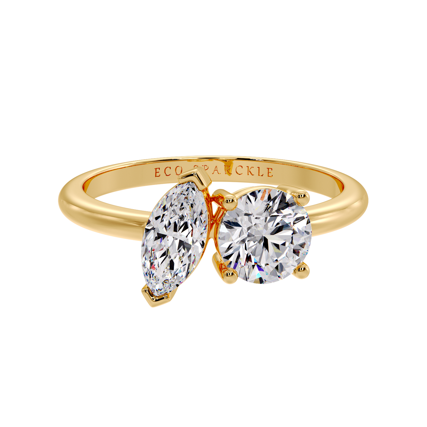 ROUND AND MARQUISE RING