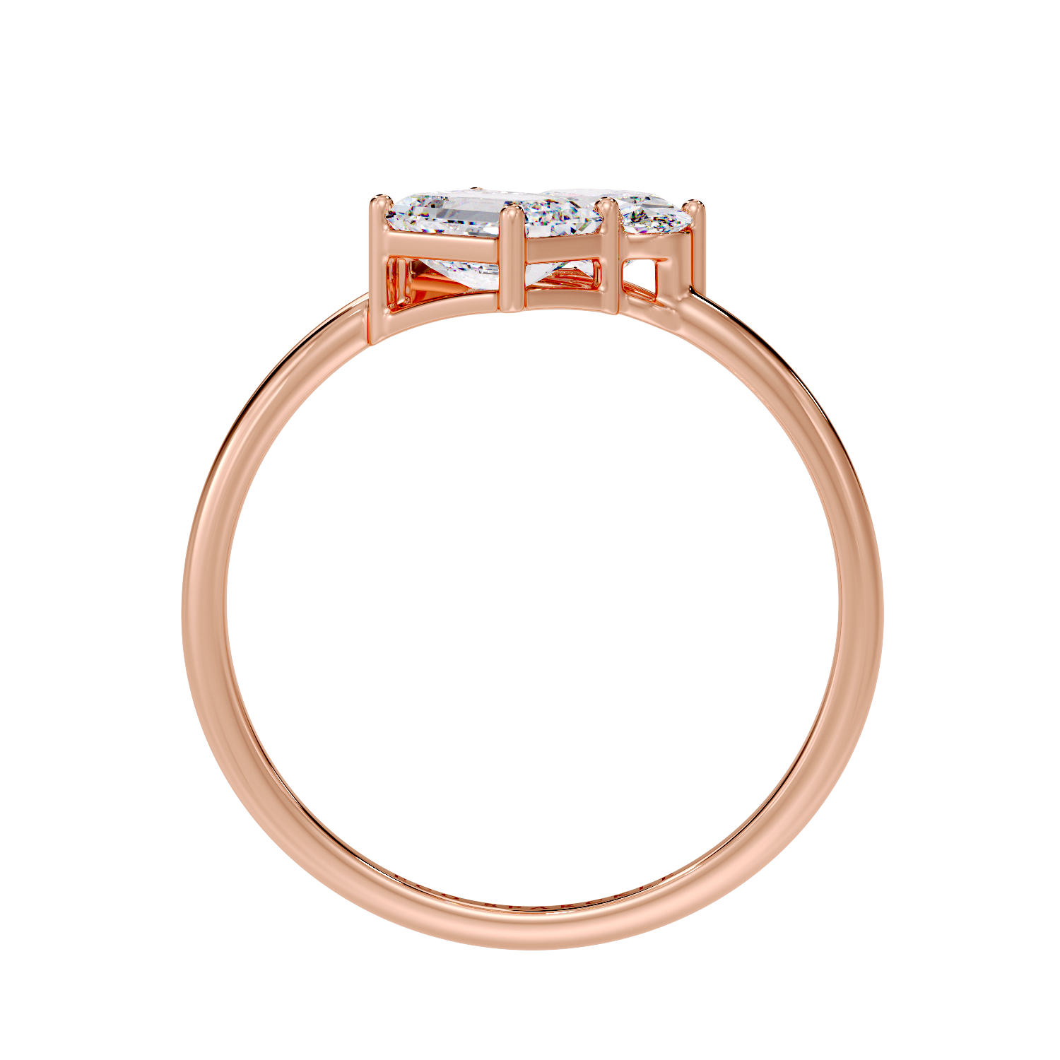 OVAL & EMERALD RING