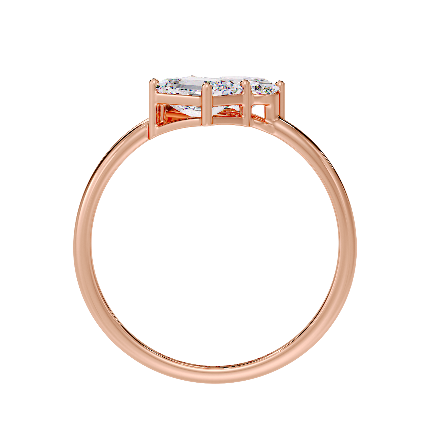 OVAL & EMERALD RING