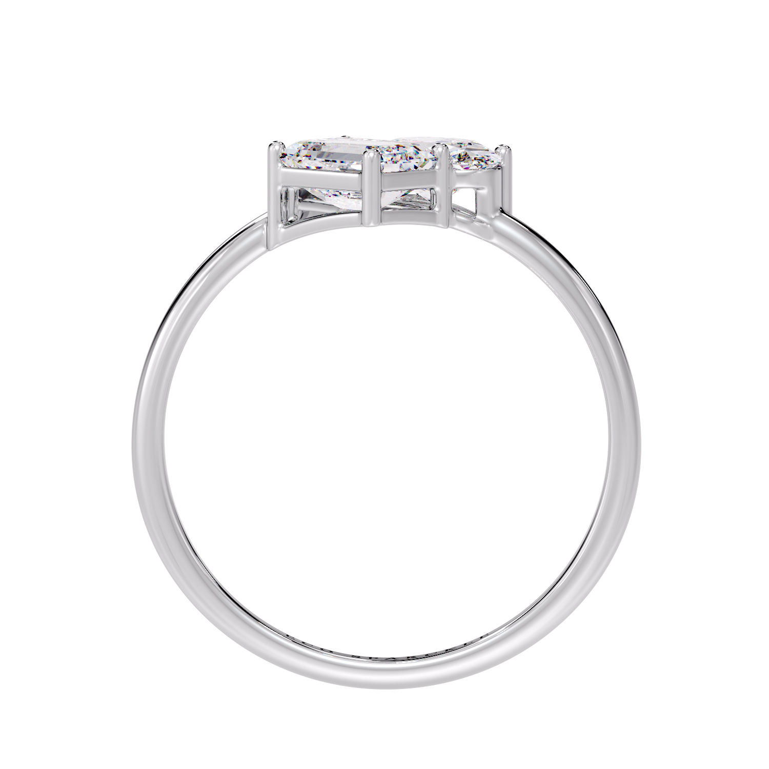 OVAL & EMERALD RING