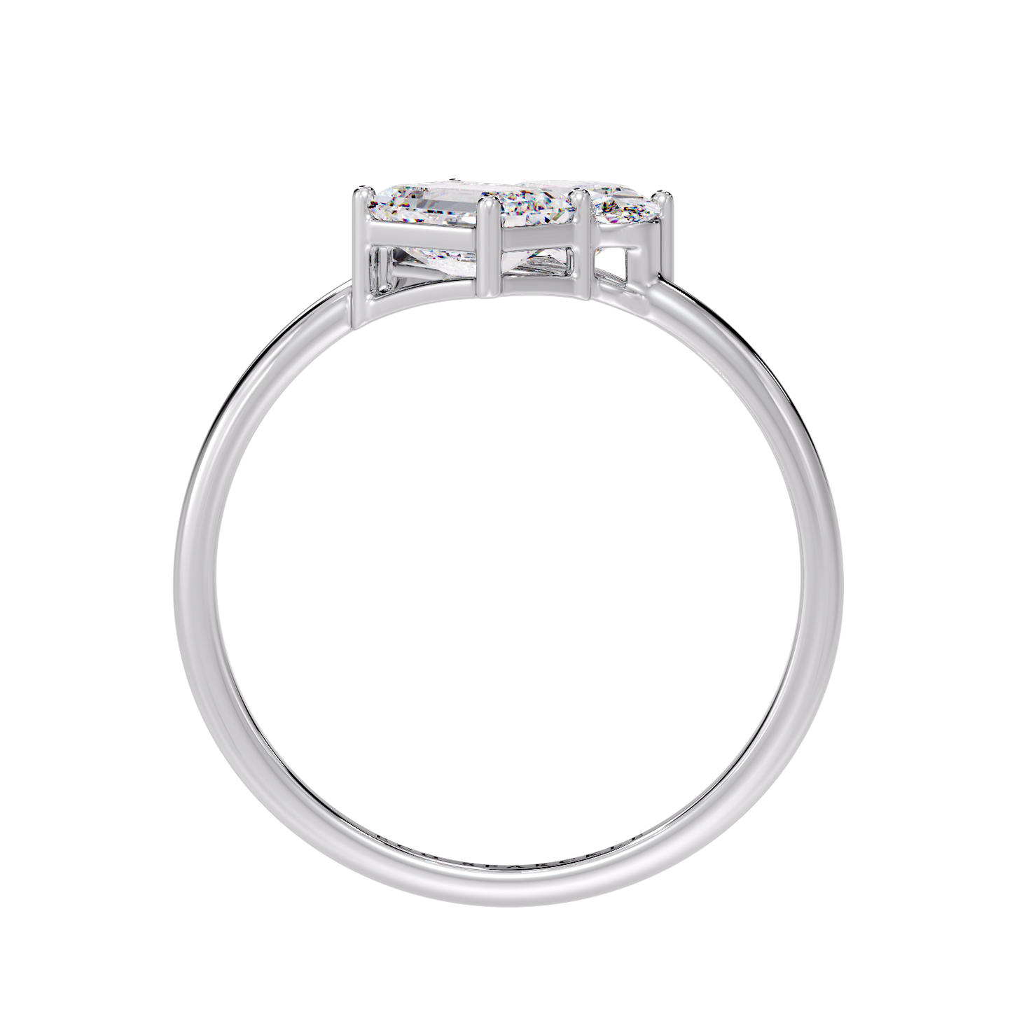 OVAL & EMERALD RING