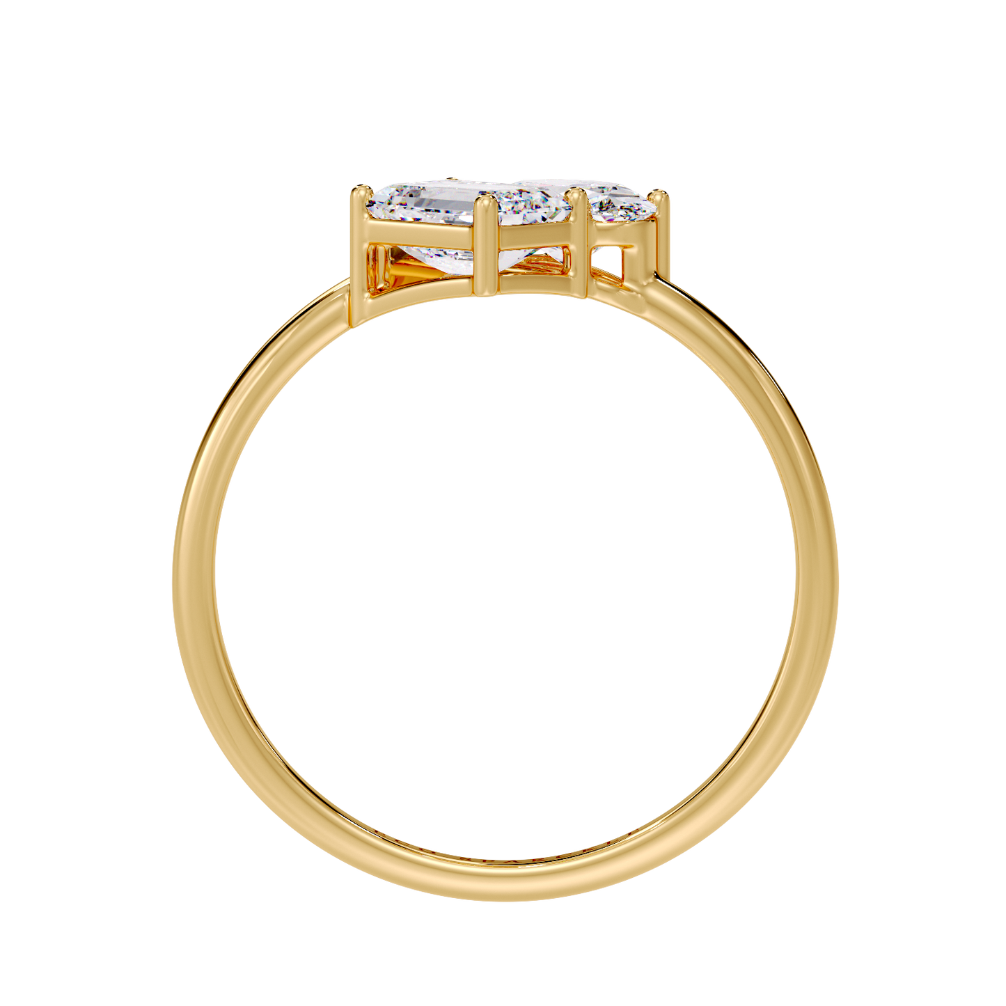 OVAL & EMERALD RING