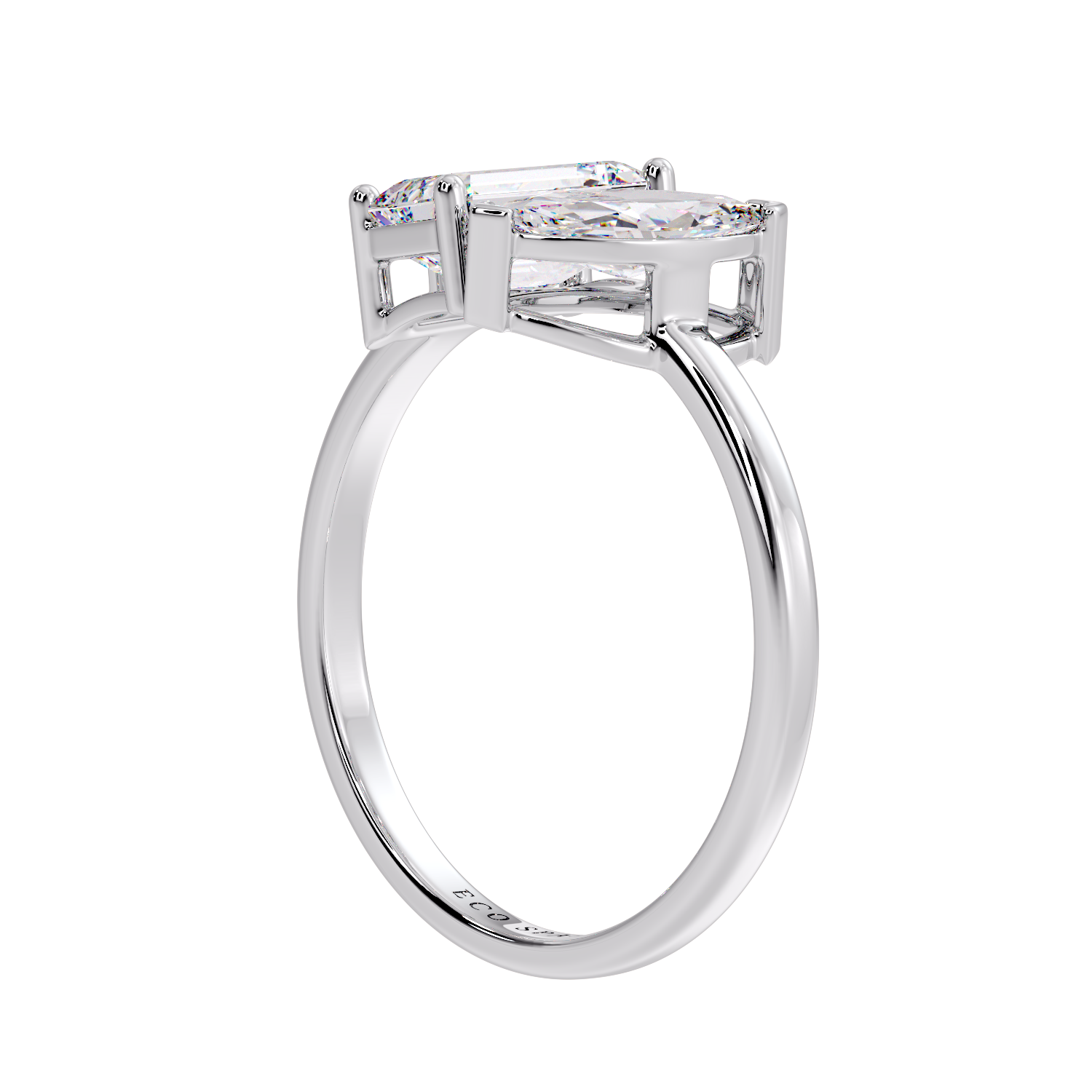 marquise and emerald ring
