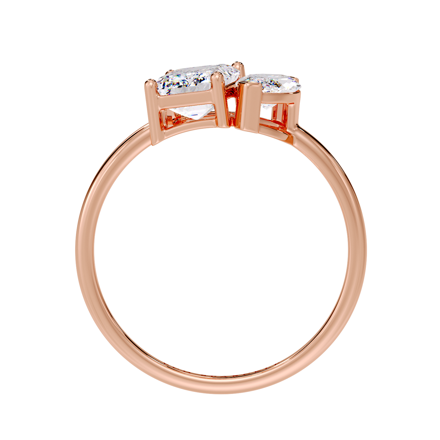 marquise and emerald ring