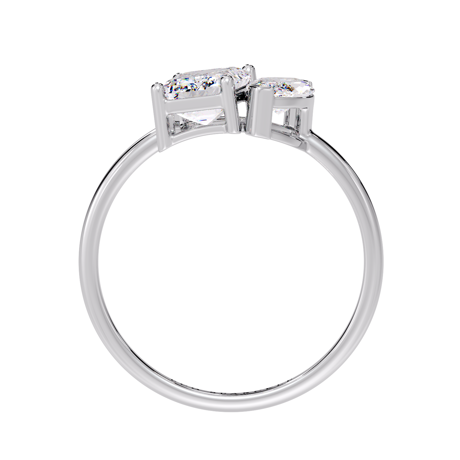 marquise and emerald ring