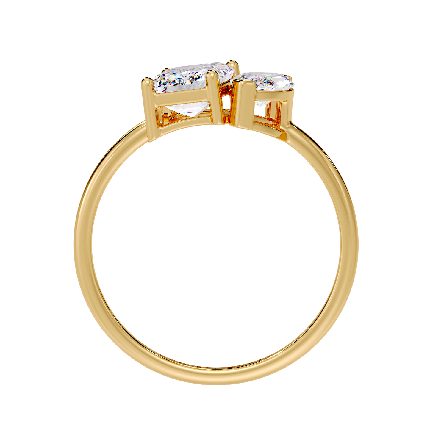 marquise and emerald ring