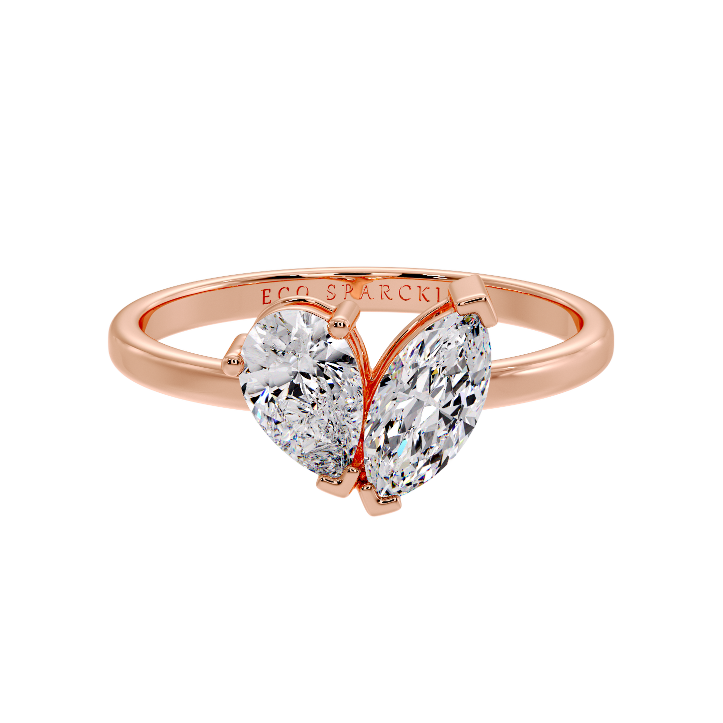 PEAR &MARQUISE RING