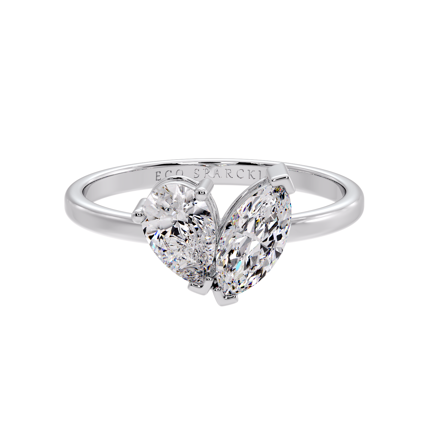PEAR &MARQUISE RING