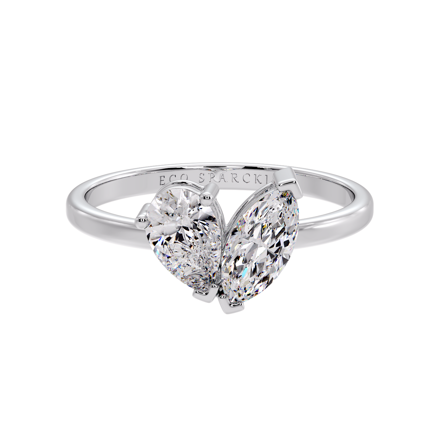 PEAR &MARQUISE RING