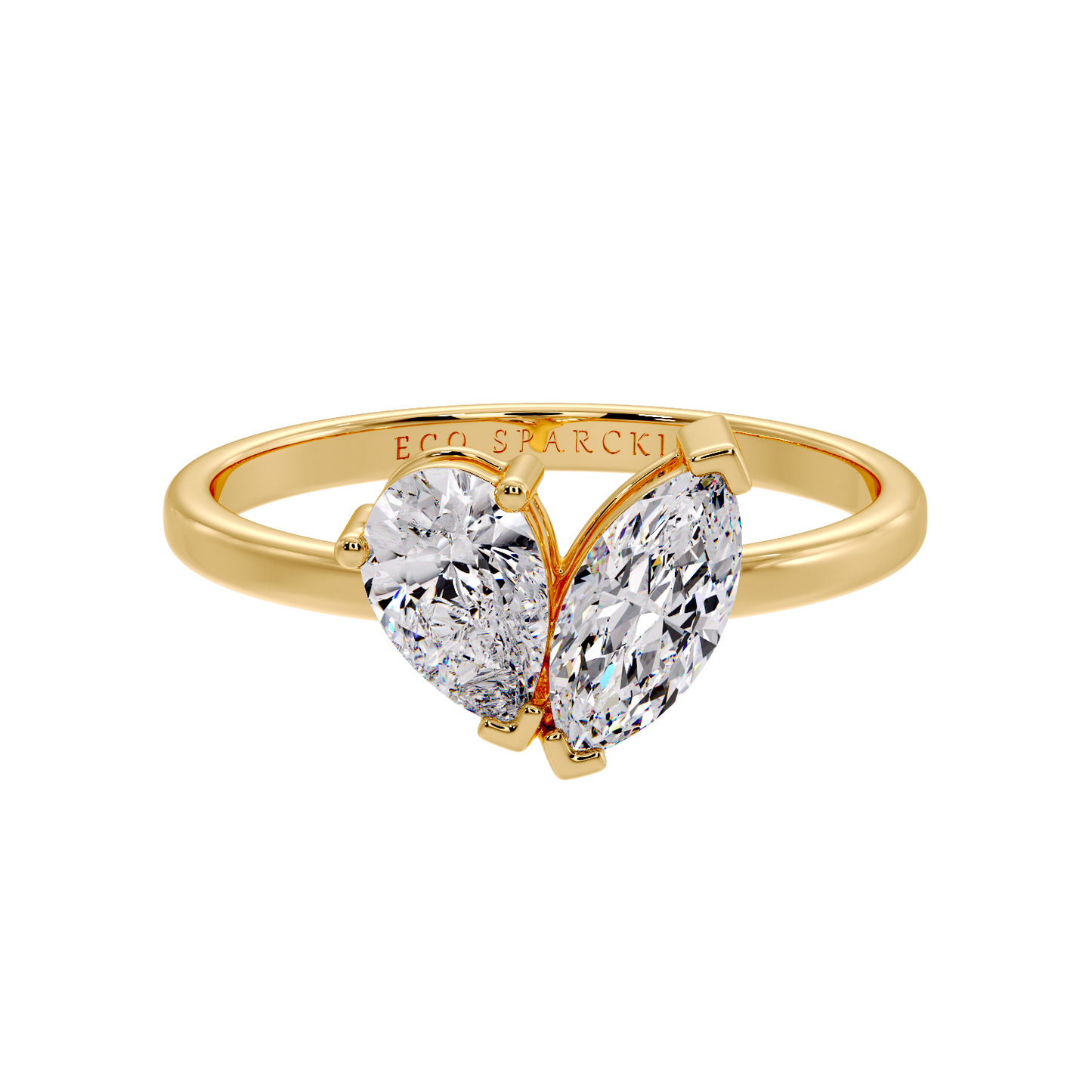PEAR &MARQUISE RING
