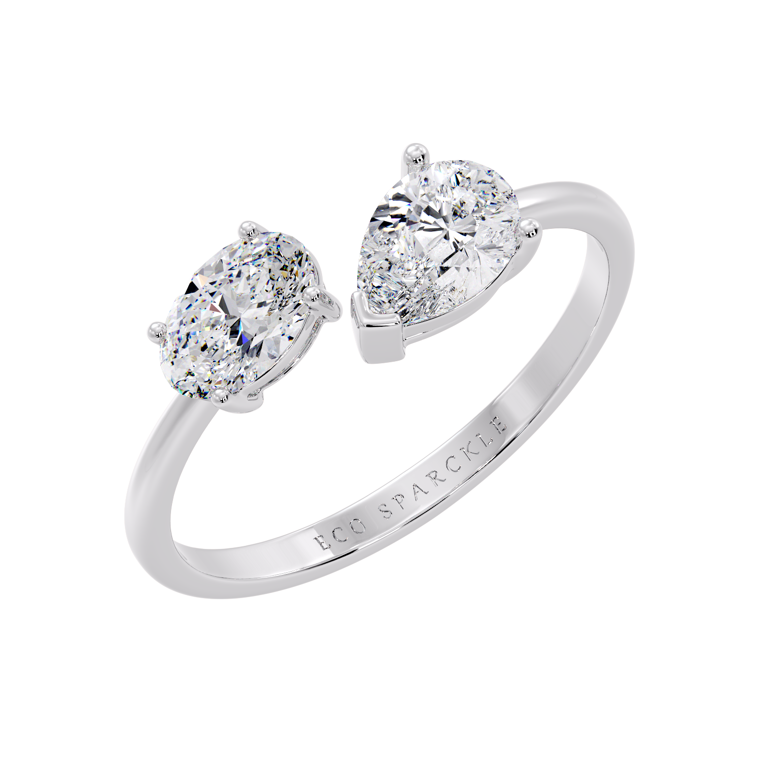 OVAL & PEAR RING