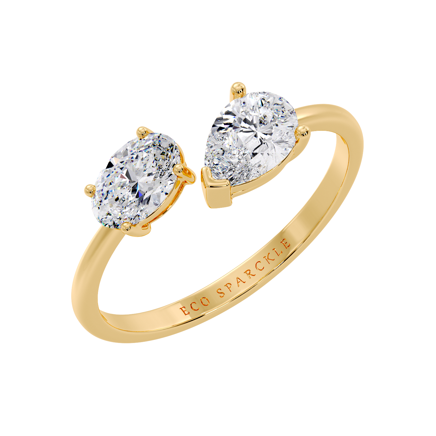 OVAL & PEAR RING