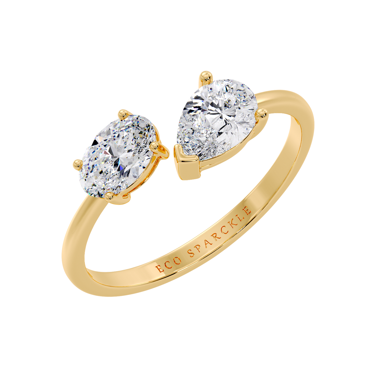 OVAL & PEAR RING