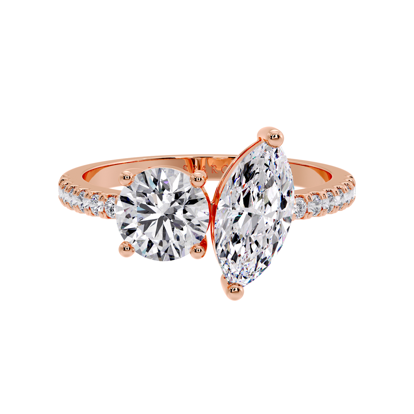 ROUND & MARQUISE RING