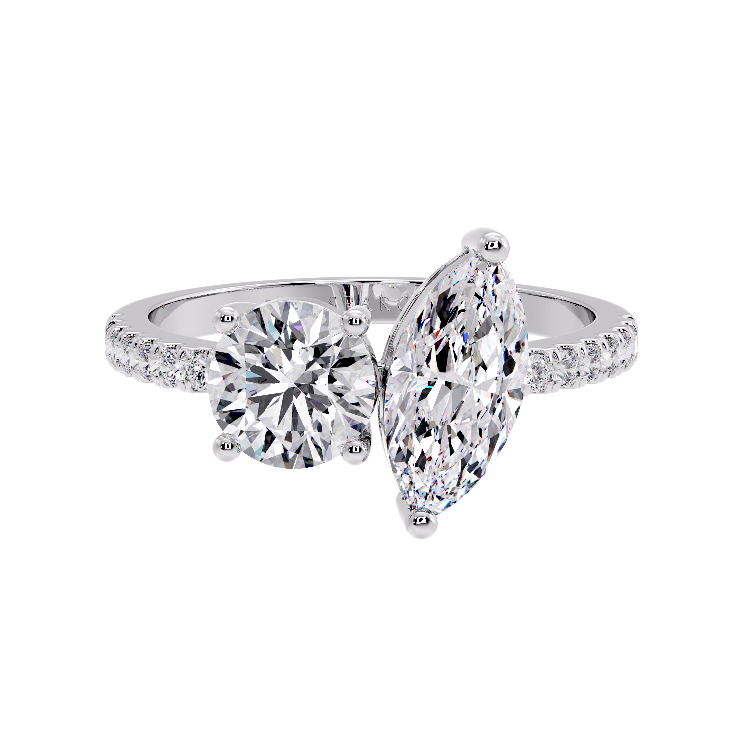 ROUND & MARQUISE RING
