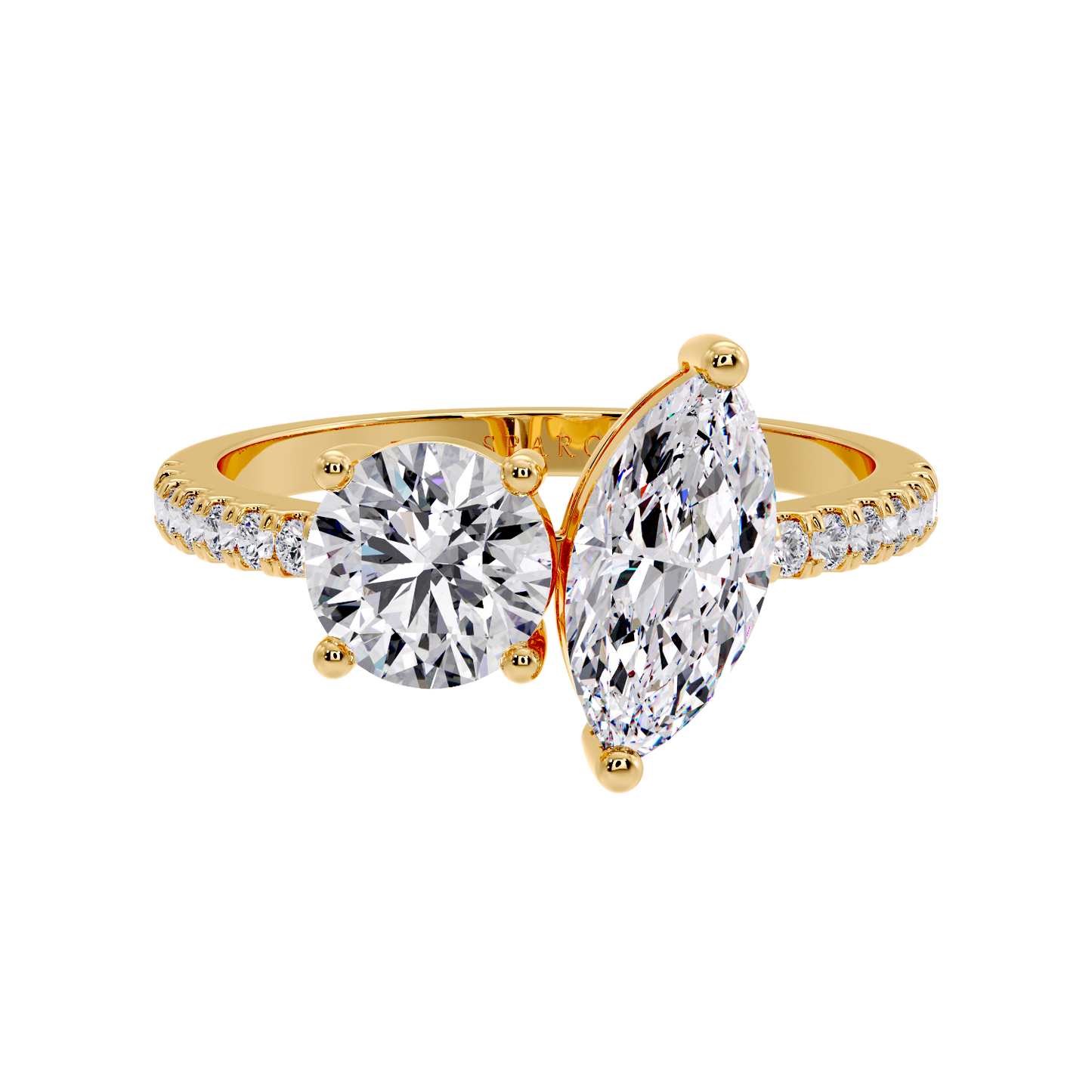 ROUND & MARQUISE RING