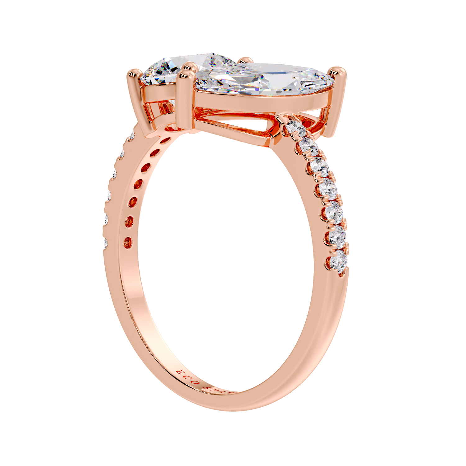 ROUND & MARQUISE RING