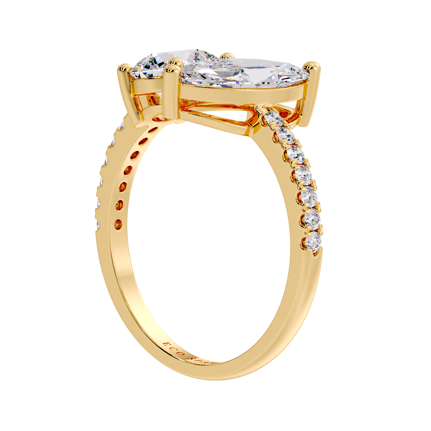 ROUND & MARQUISE RING
