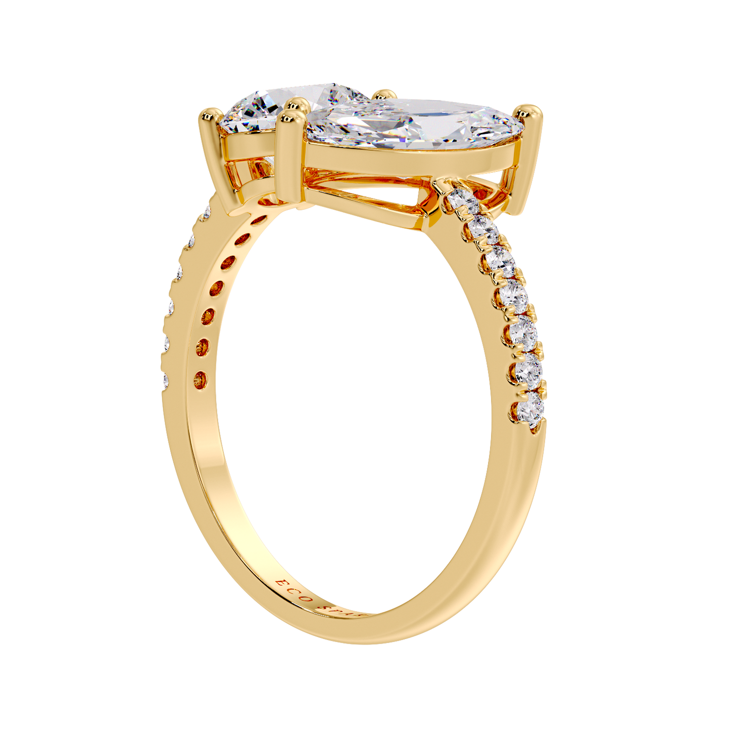 ROUND & MARQUISE RING
