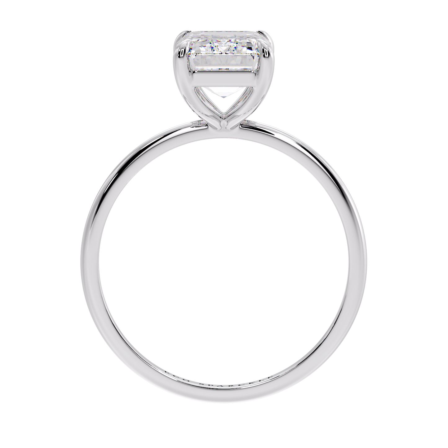 EMERALD SOLITAIRE RING