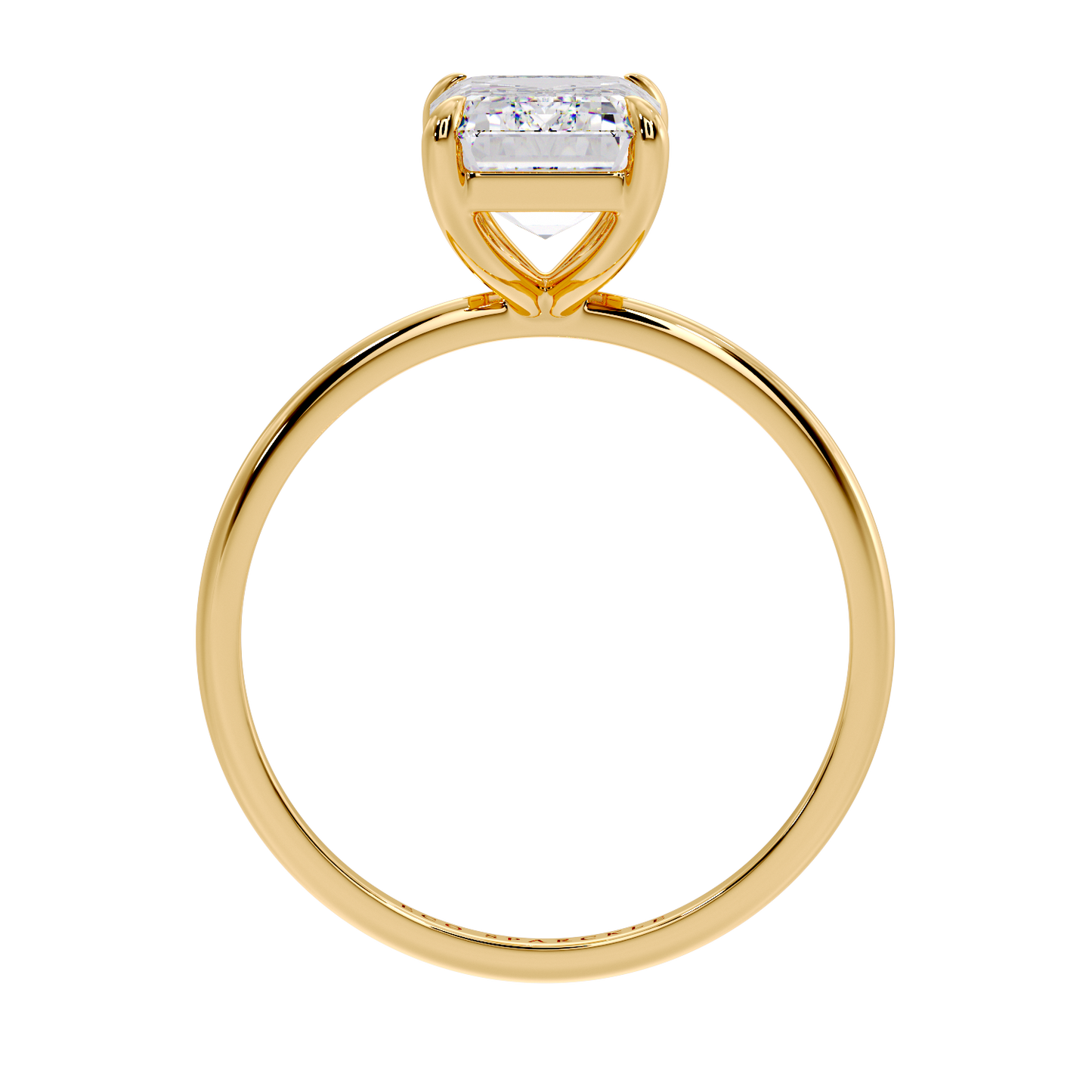 EMERALD SOLITAIRE RING
