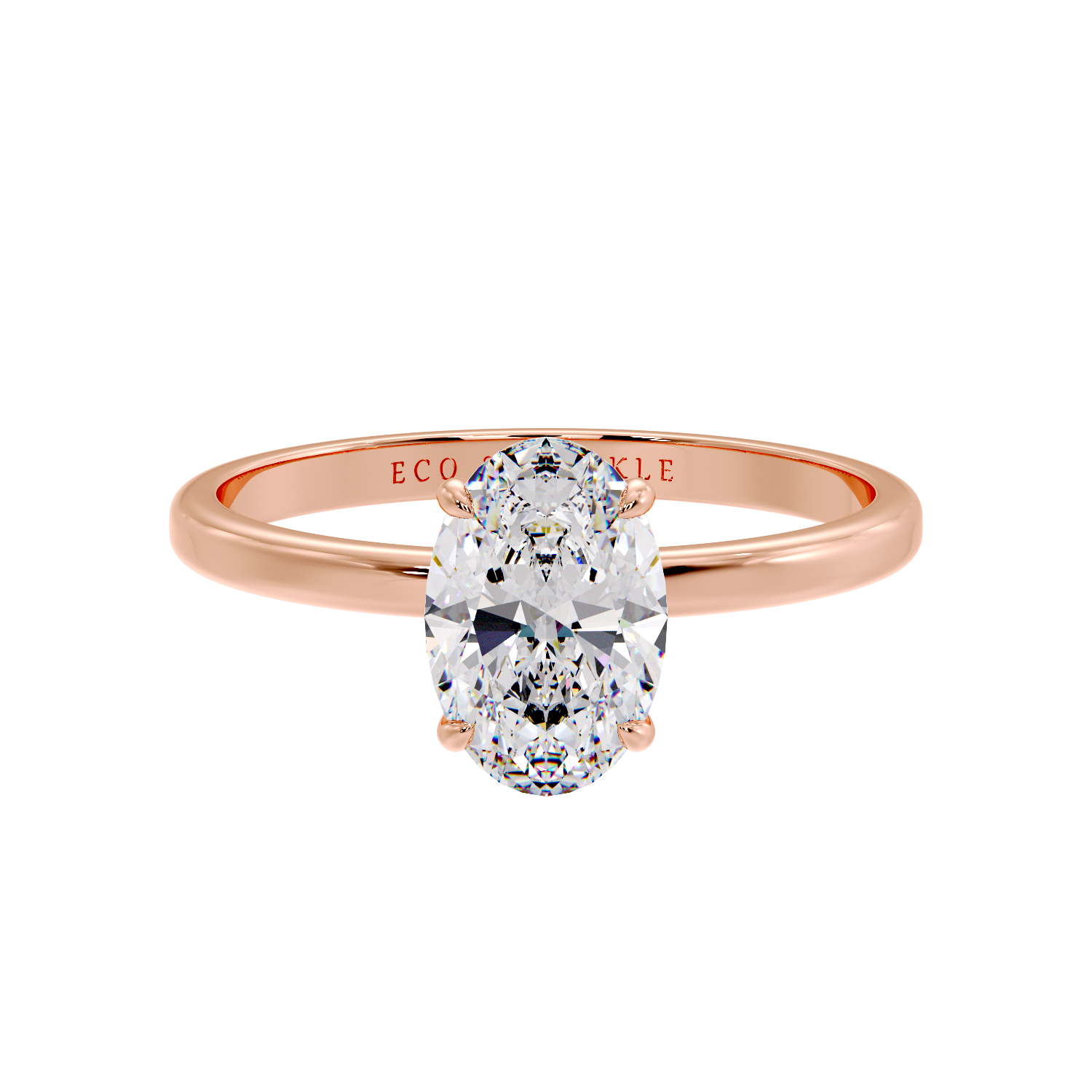 OVAL SOLITAIRE RING