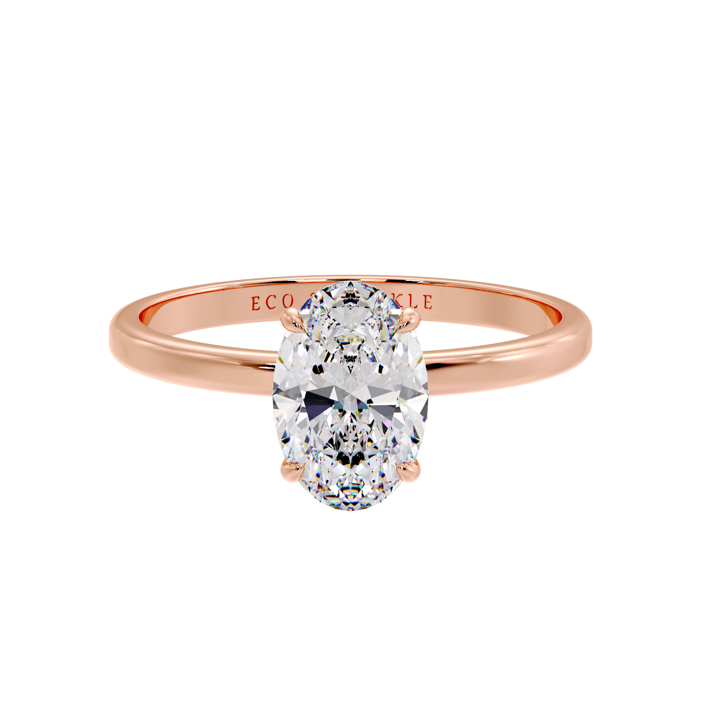 OVAL SOLITAIRE RING