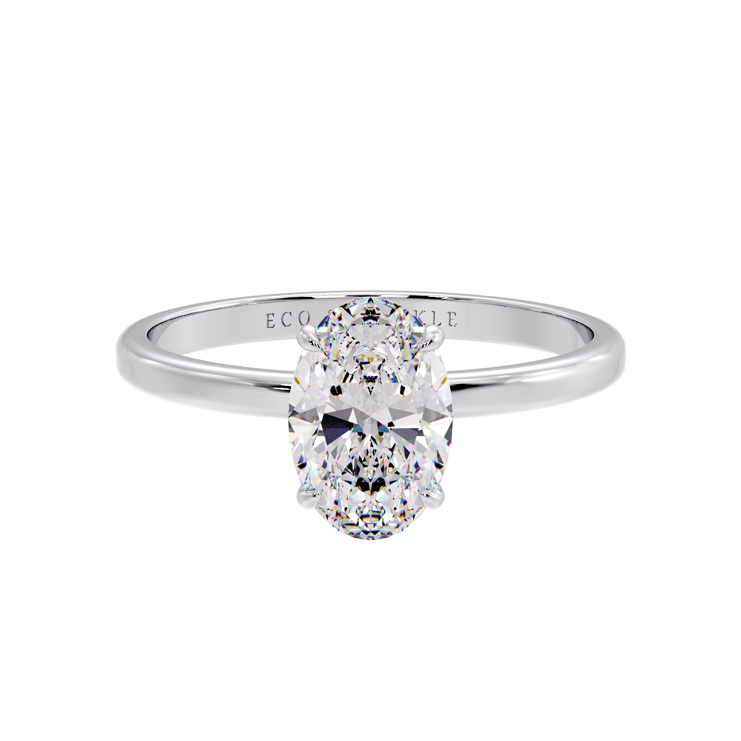 OVAL SOLITAIRE RING