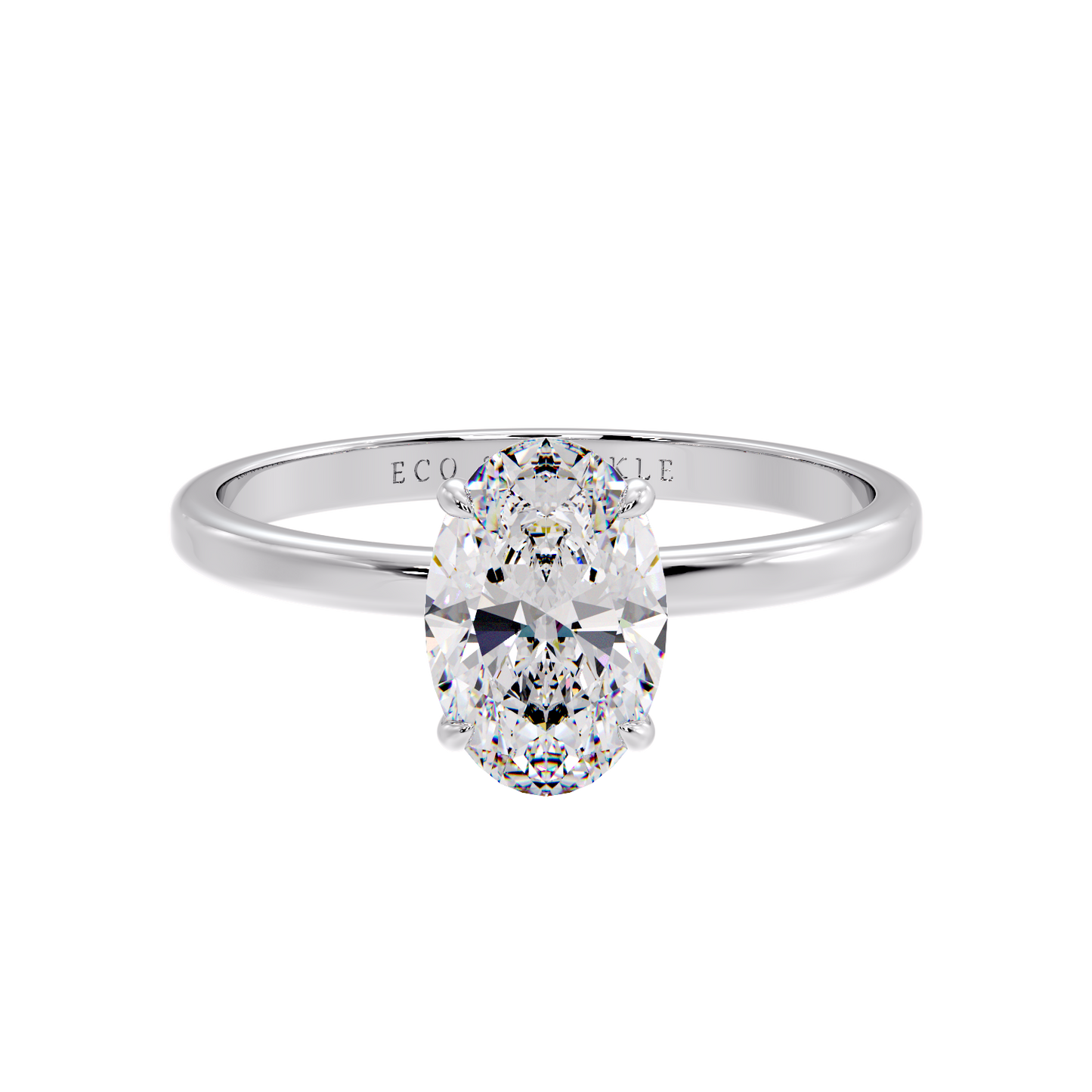 OVAL SOLITAIRE RING