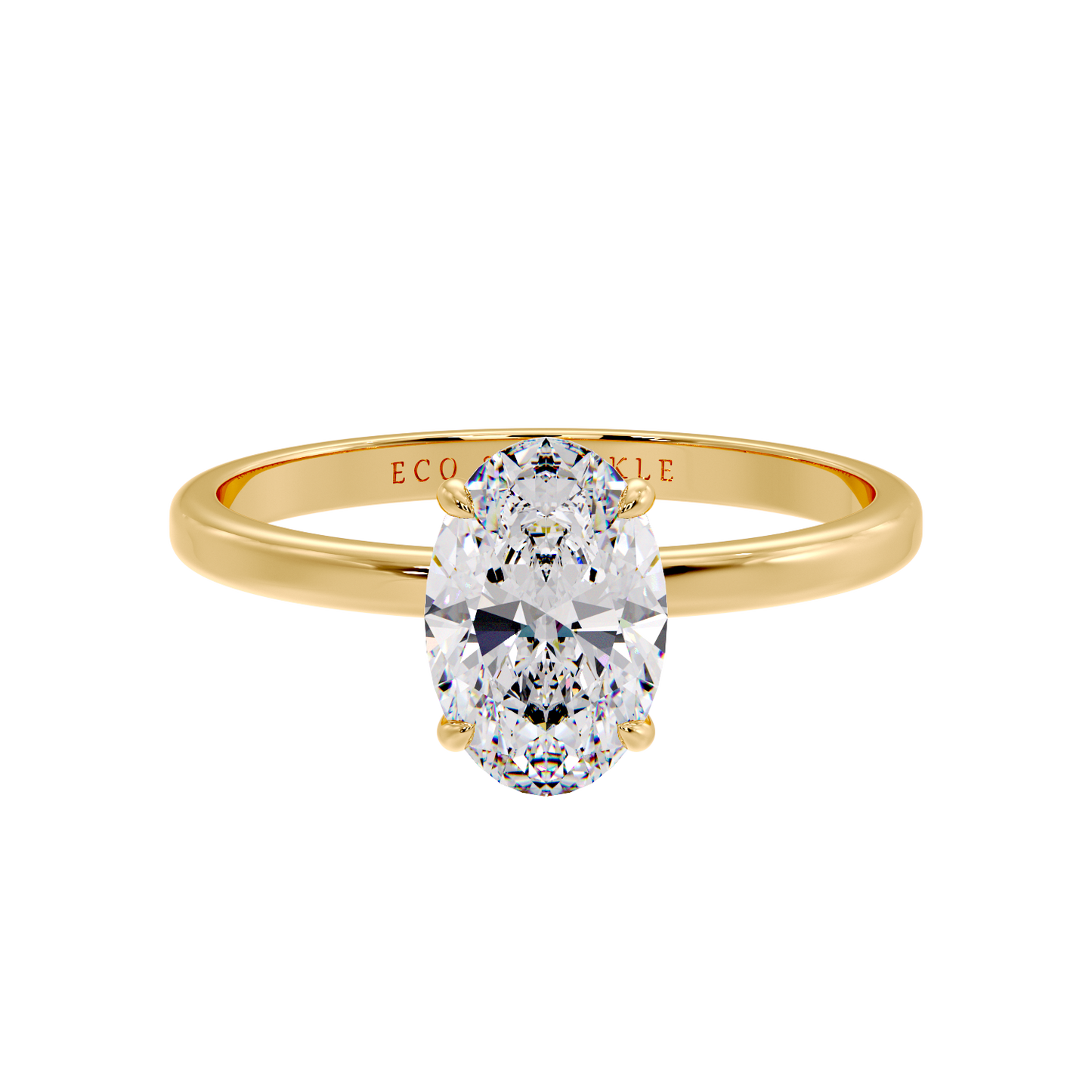 OVAL SOLITAIRE RING