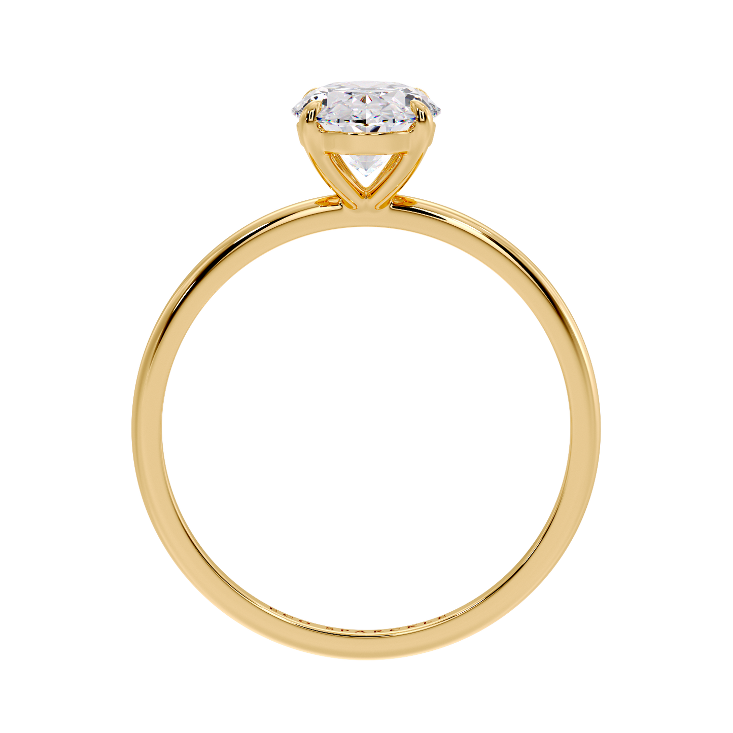 OVAL SOLITAIRE RING