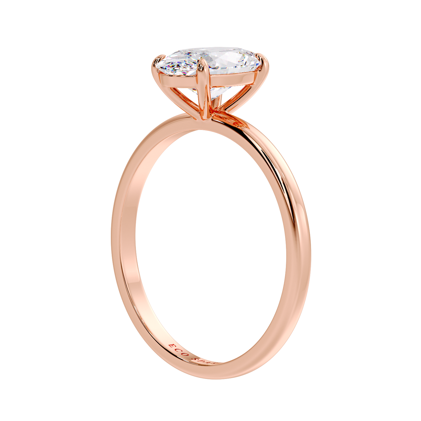 OVAL SOLITAIRE RING