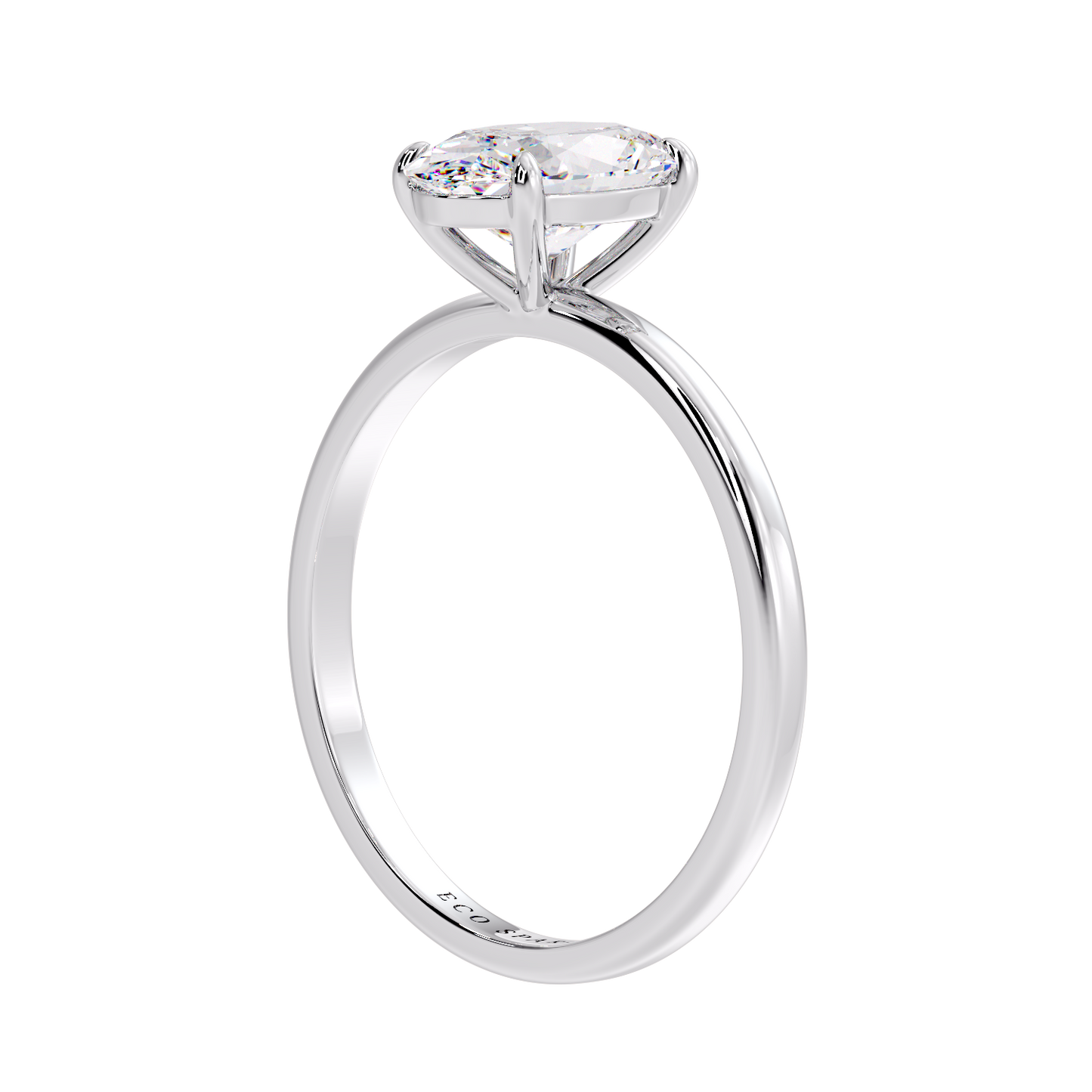 OVAL SOLITAIRE RING