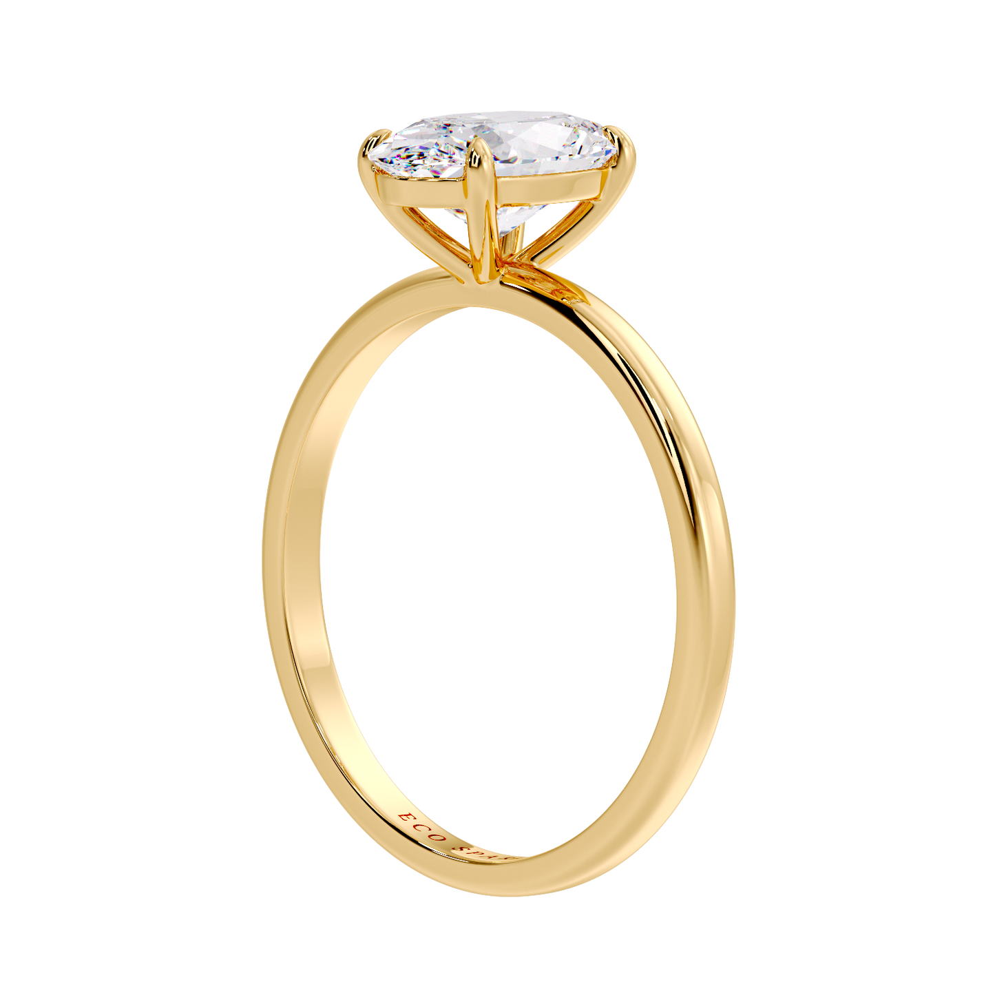 OVAL SOLITAIRE RING