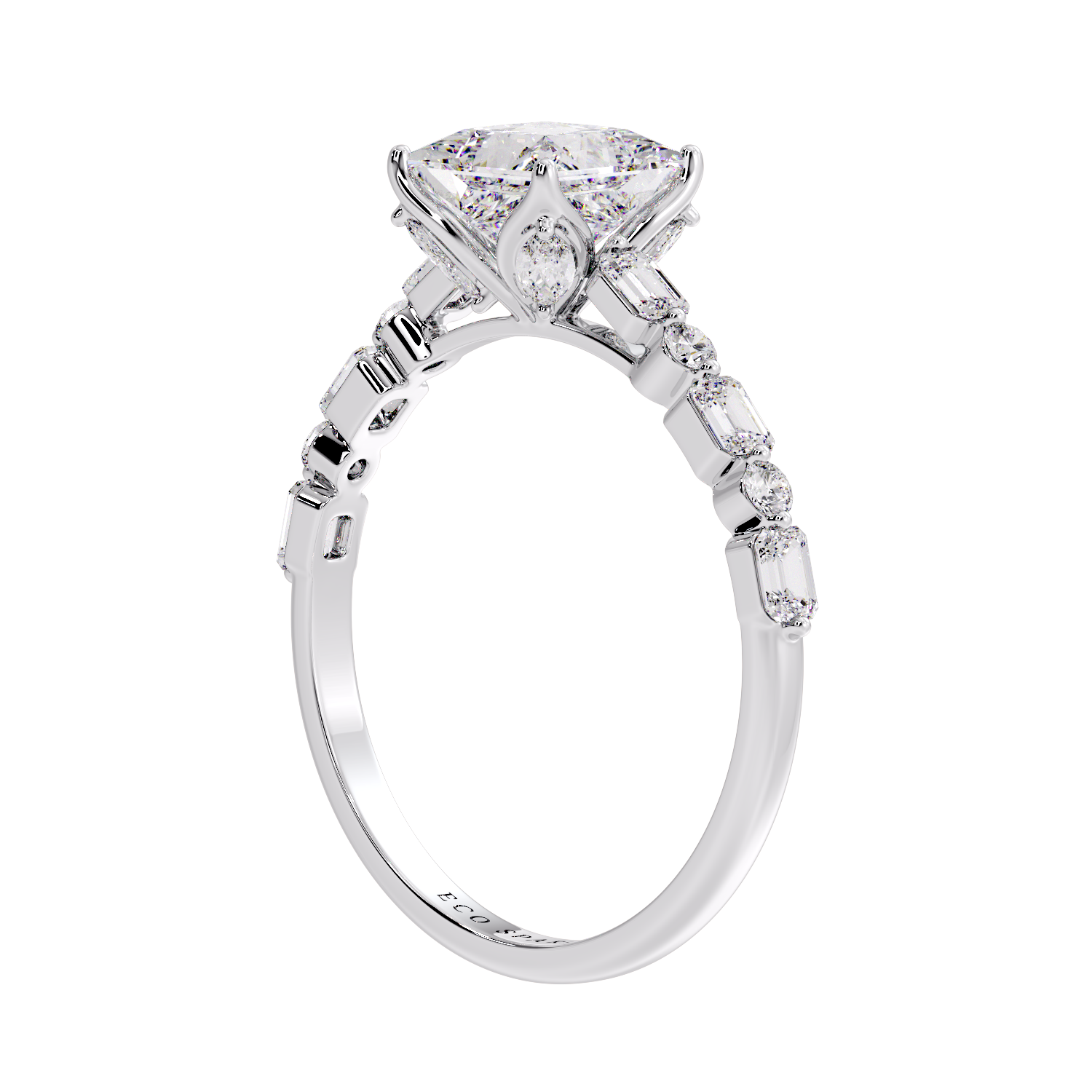 PRINCESS DIAMOND RING