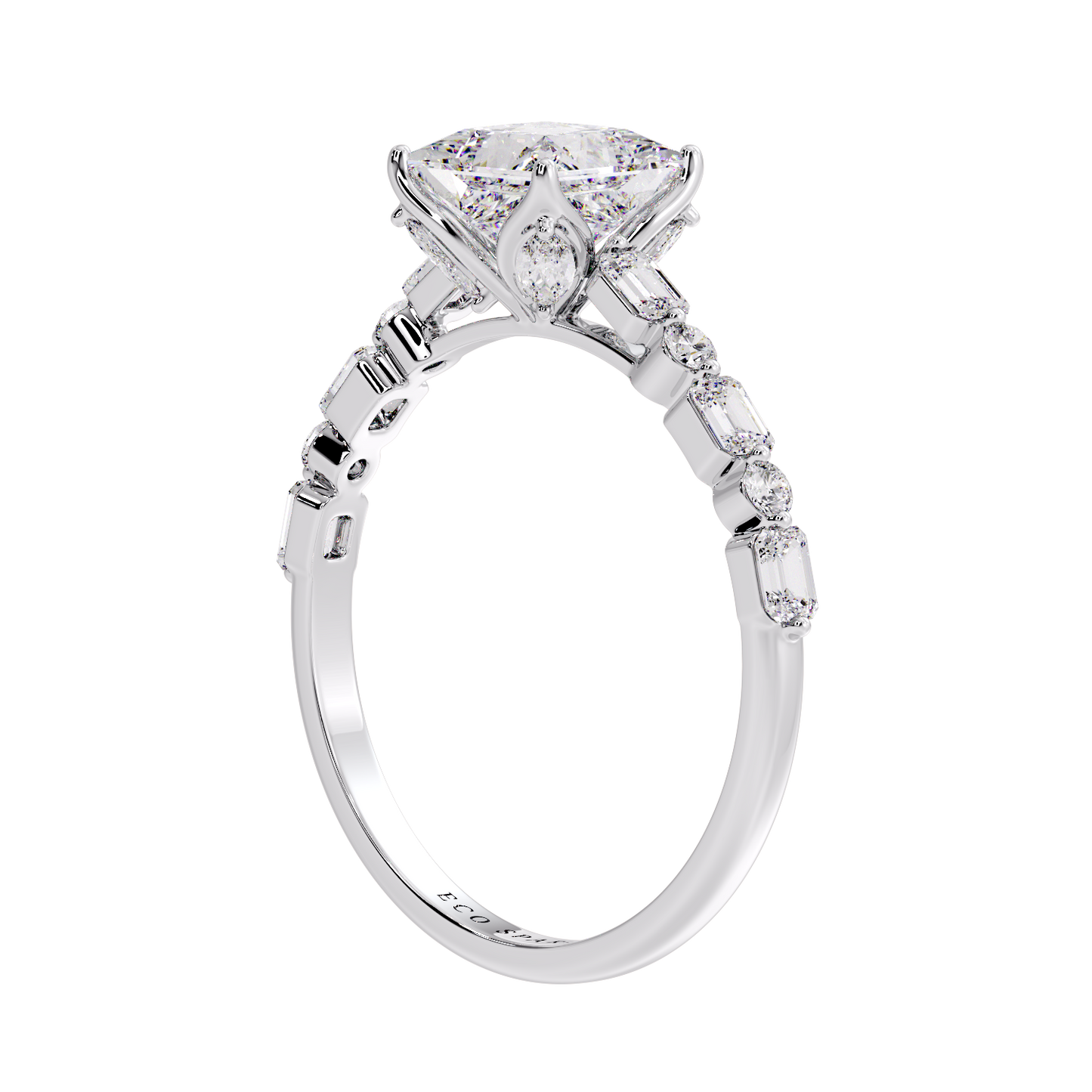PRINCESS DIAMOND RING