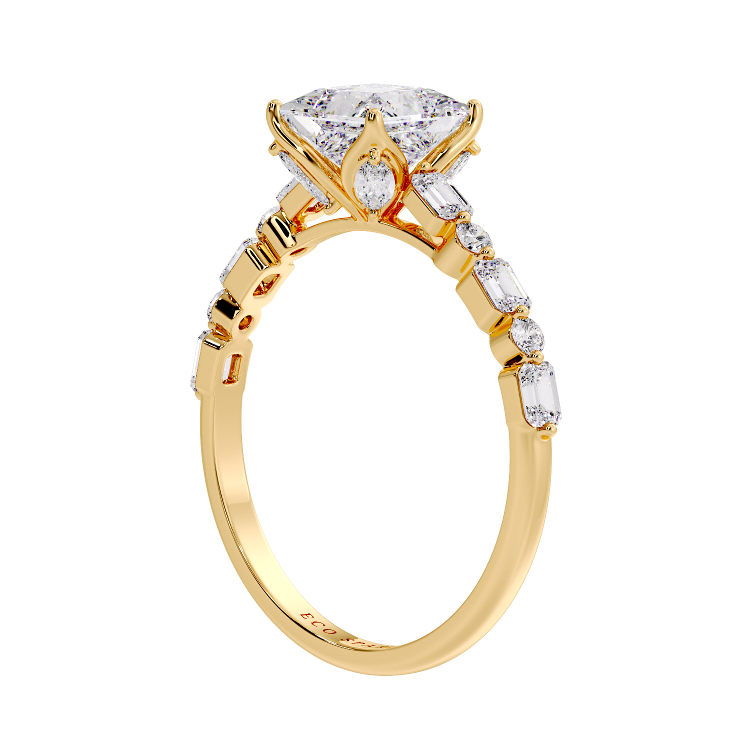 PRINCESS DIAMOND RING