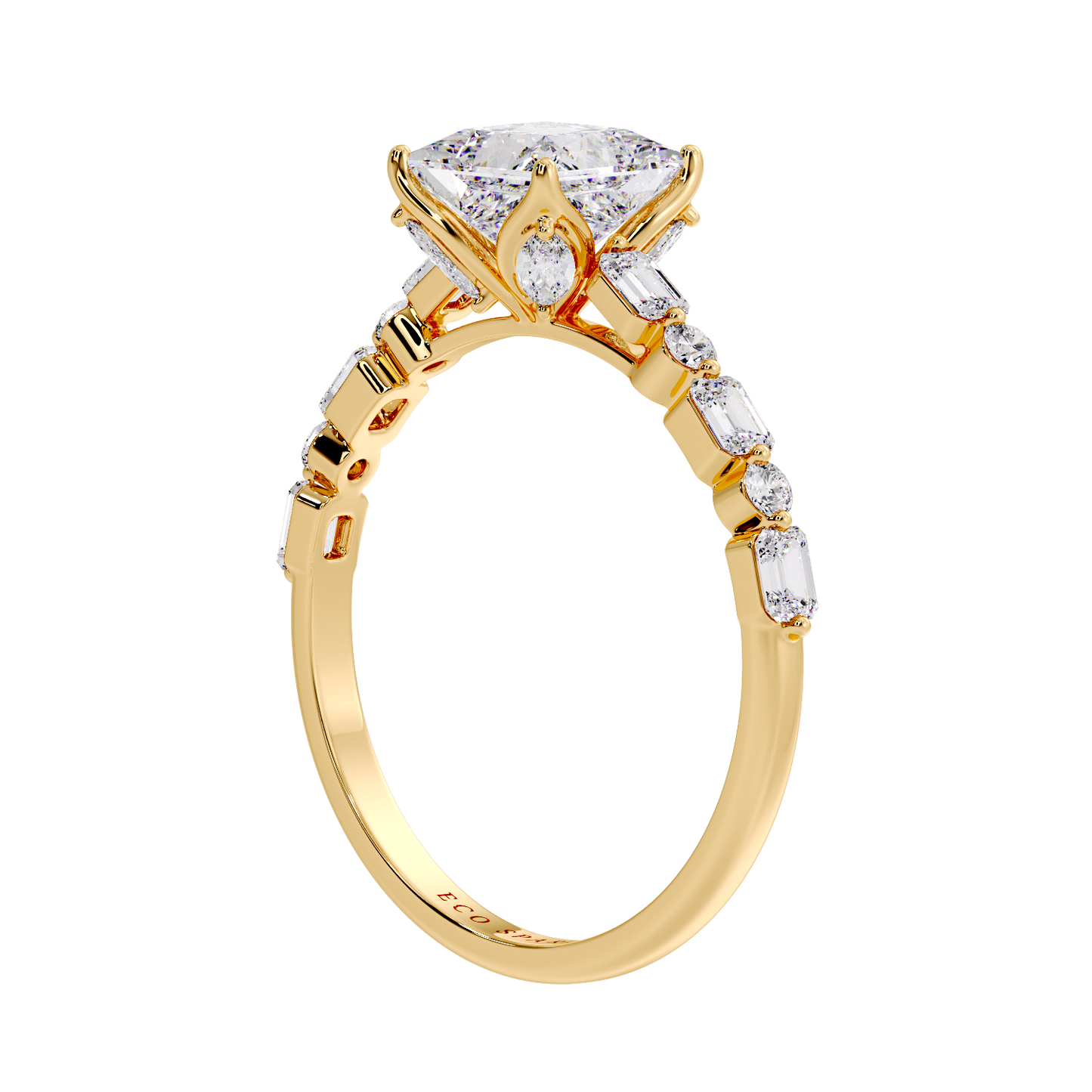 PRINCESS DIAMOND RING