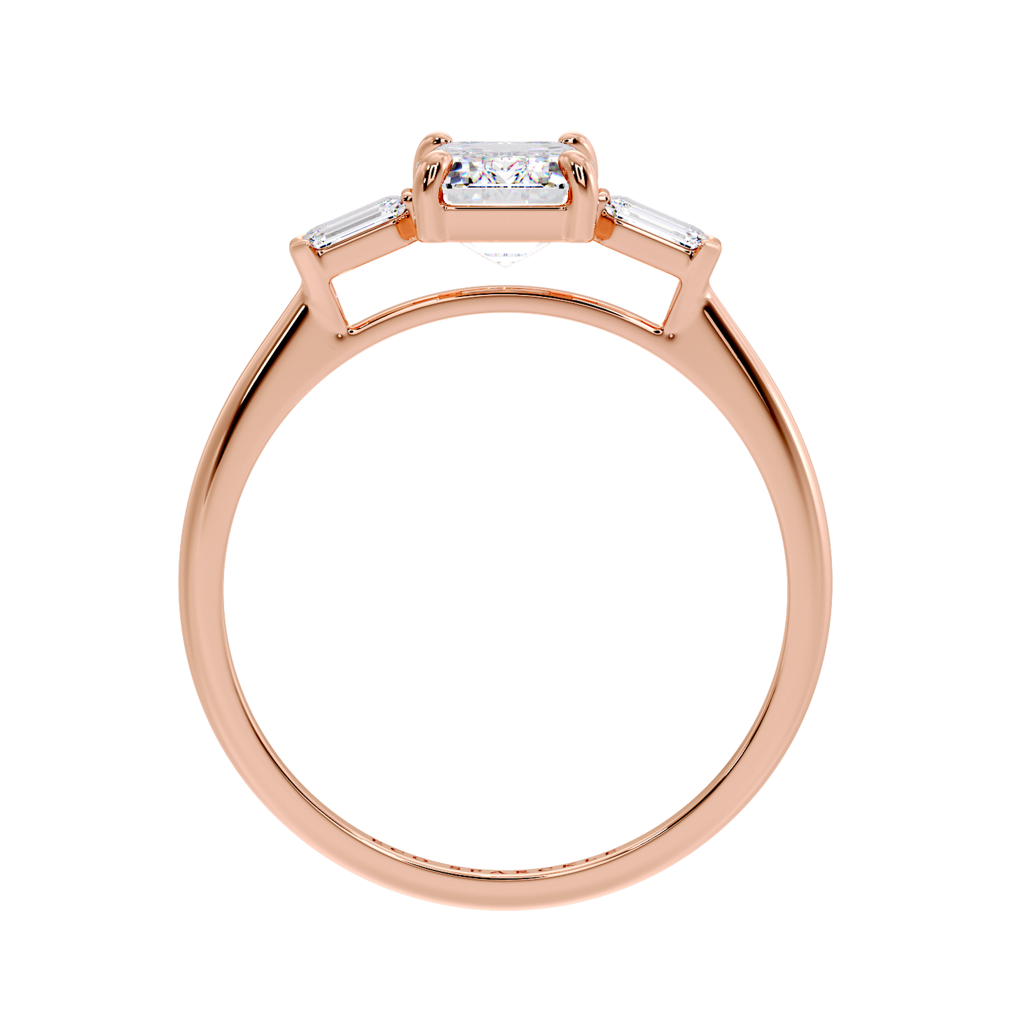 3 EMERALD RING