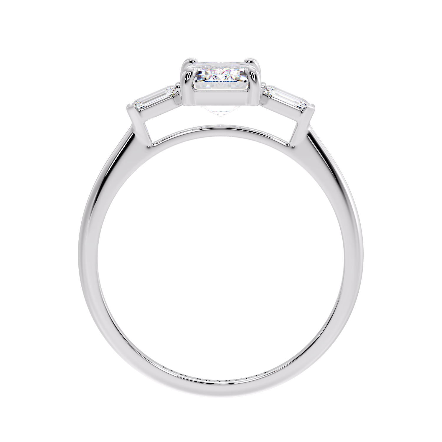 3 EMERALD RING