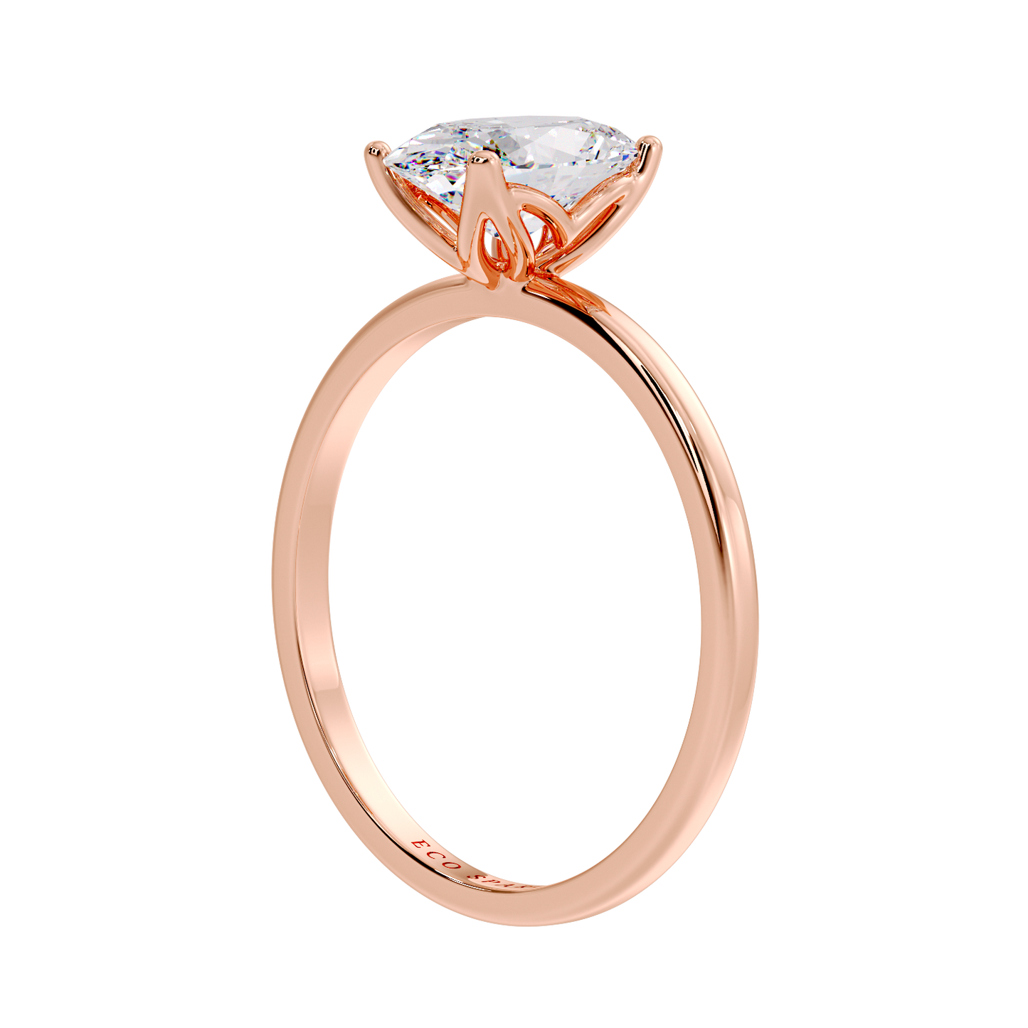 Oval Solitaire Ring