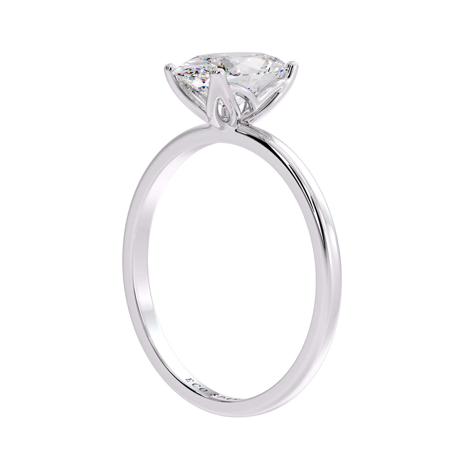 Oval Solitaire Ring